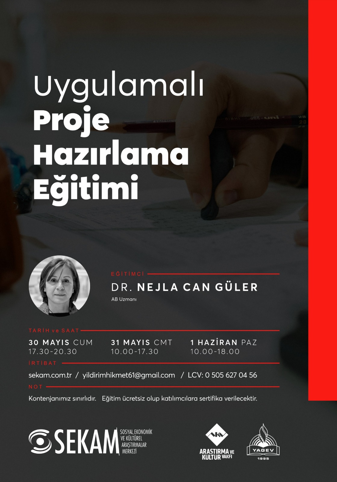 Proje Önerisi Hazırlama ve Proje Destek Kaynakları Eğitim Programı (PCM)